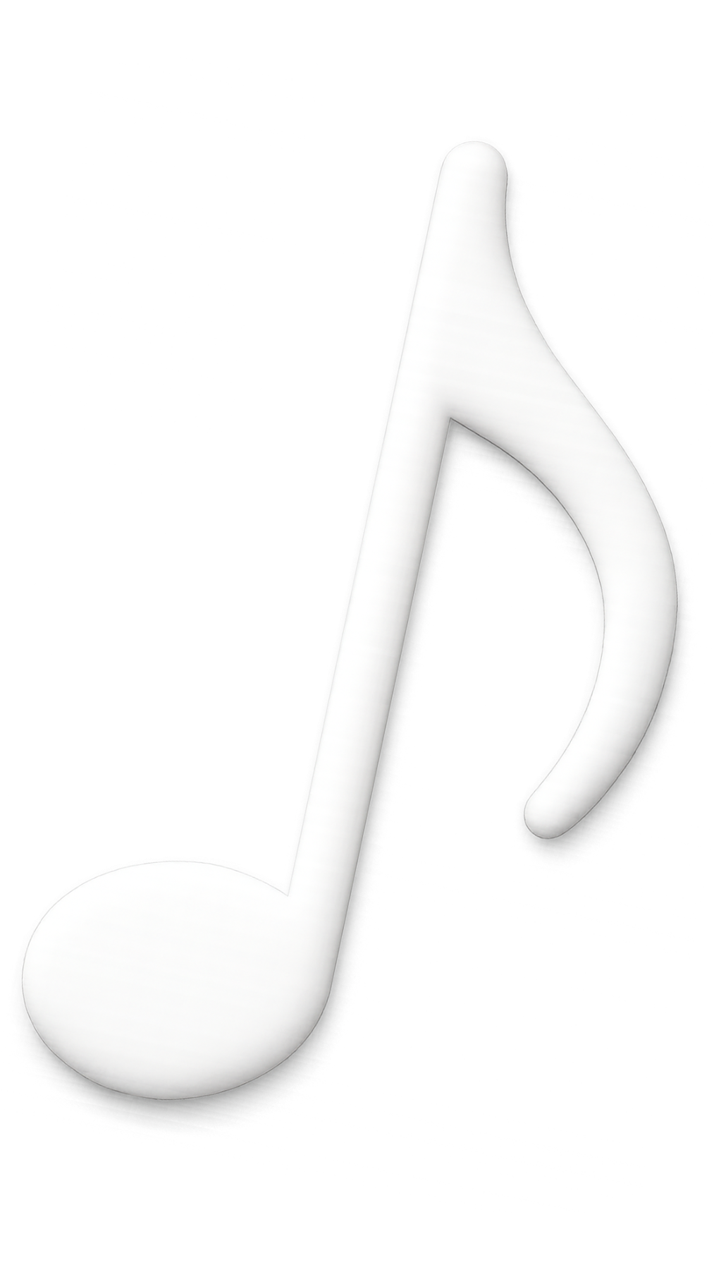 Music Is My Life - White Puff